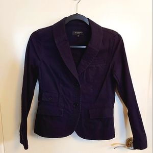Talbots navy blue blazer, size 4 Petite